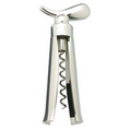 Silver Plated Smooth-Pull Corkscrew